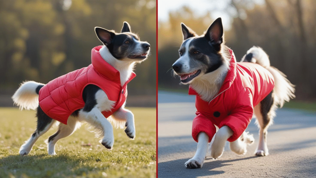 Buy This RC Pet Shasta Dog Coat for Cold Walks |Just $30 17 Some coats rub under the arms or twist sideways.
arounds in snow.